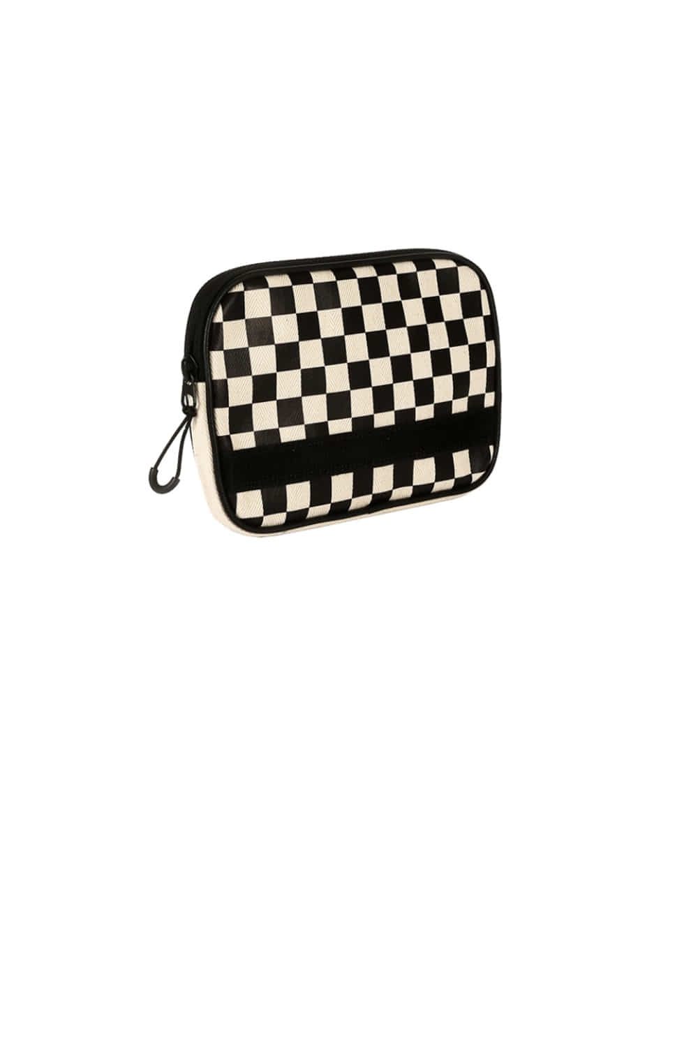 양면 프레임 파우치 체커보드 블랙 2-side FRAME pouch checkerboard BLACK