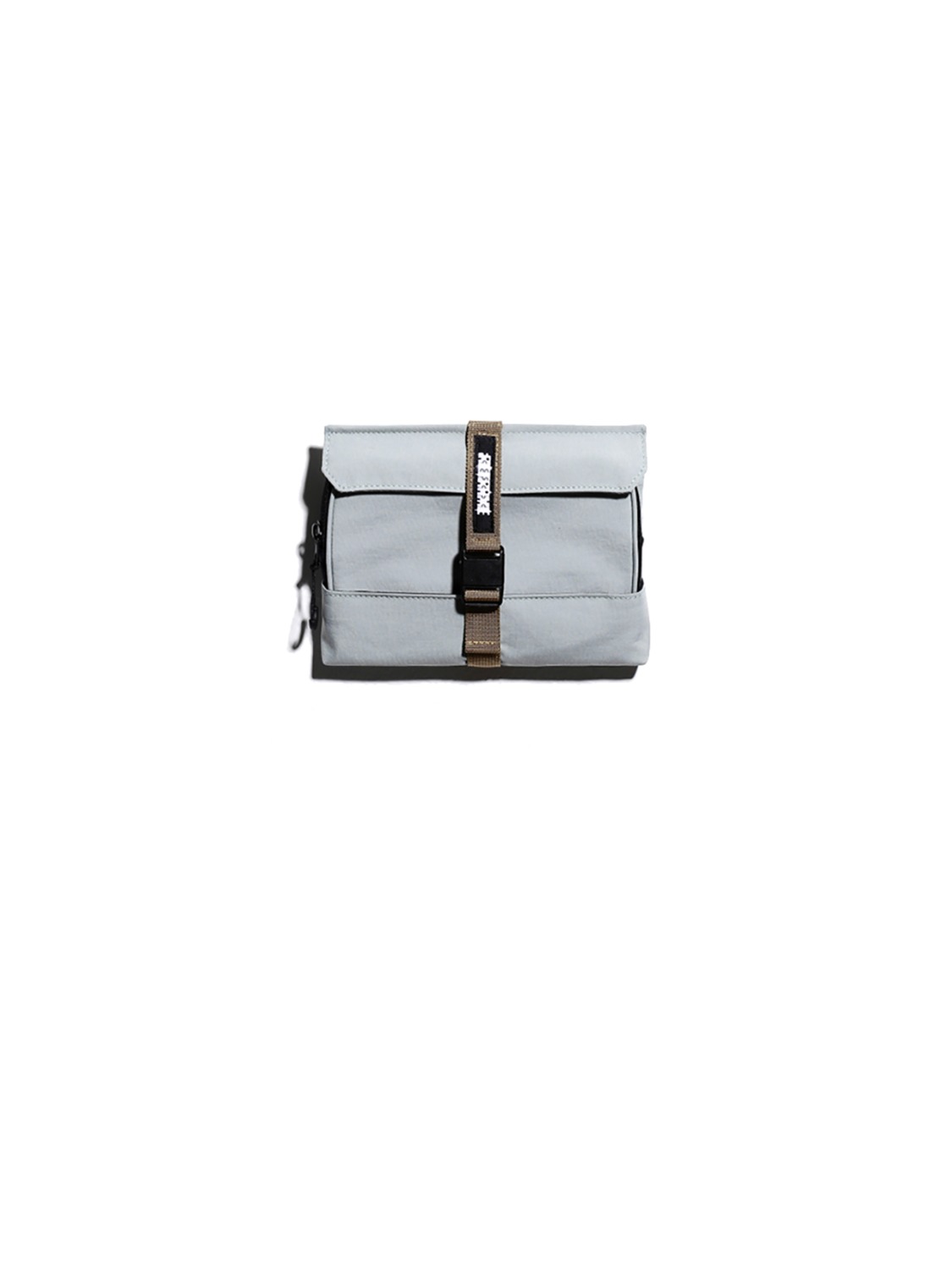 phono wallet bag , 2colors in ONE _ MINT GRAY