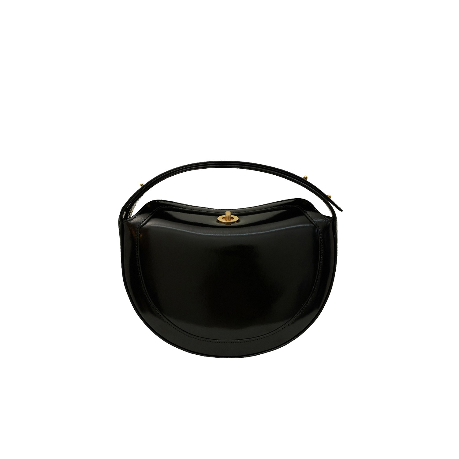 23SS Tambourine 3ways Bag Box Leather in Black series
